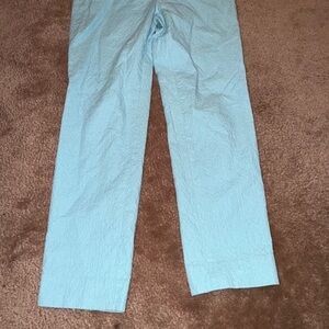 Talbots Ankle-Length Pants in Soft Blue